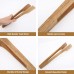 Wooden Food Tongs, Toast Tongs, Wood Tongs for Kitchen Cooking