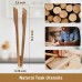 Wooden Food Tongs, Toast Tongs, Wood Tongs for Kitchen Cooking