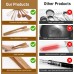 Wooden Food Tongs, Toast Tongs, Wood Tongs for Kitchen Cooking